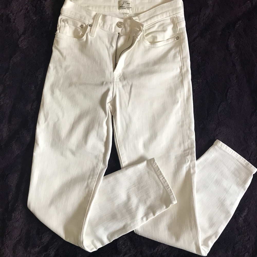 J Crew cropped jeans